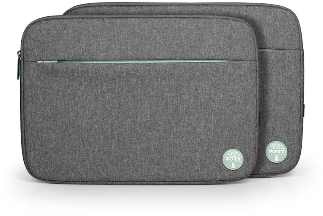 PORT Designs Yosemite Eco Laptophoes 14 inch - Grijs - afbeelding 6 van 6