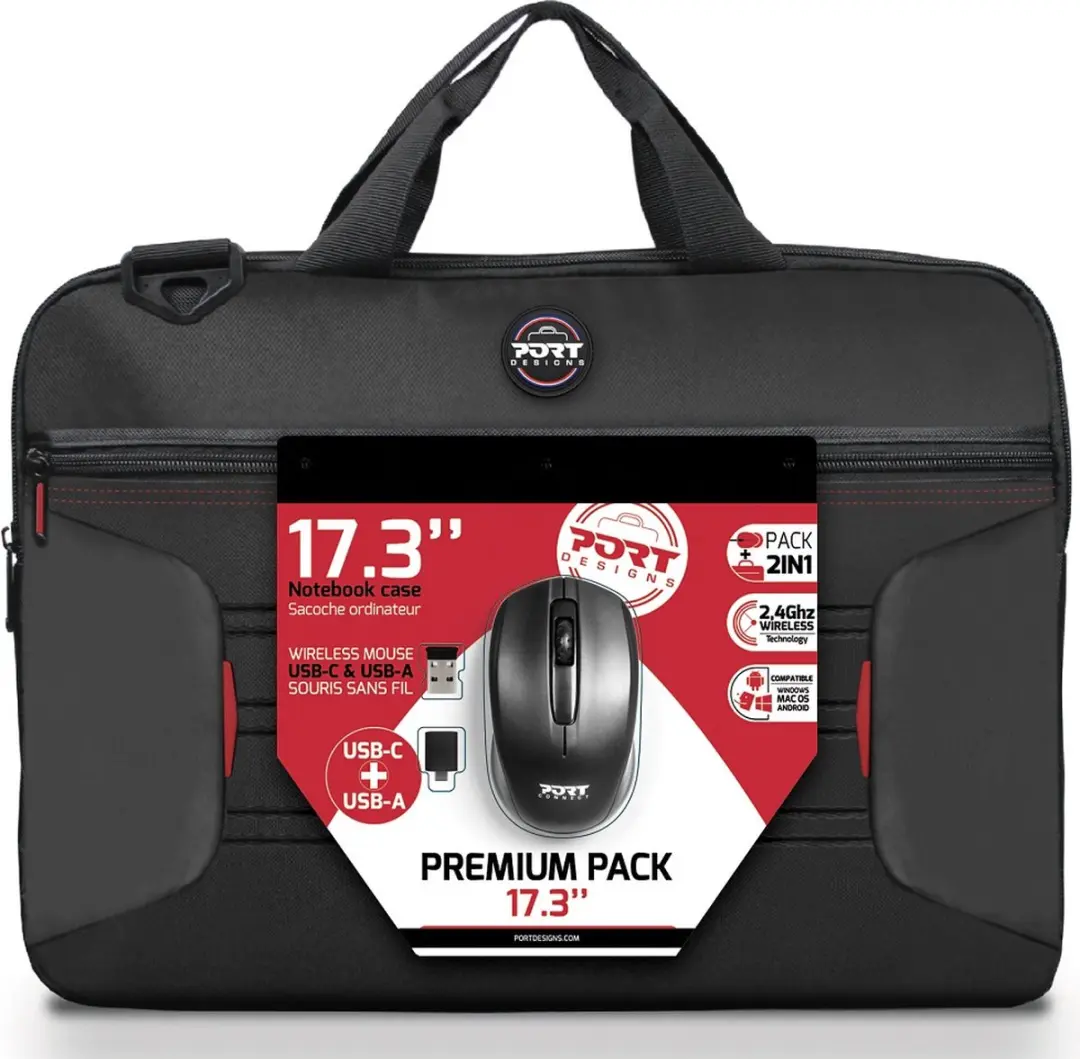 Port Designs Premium Laptoptas 17.3 inch