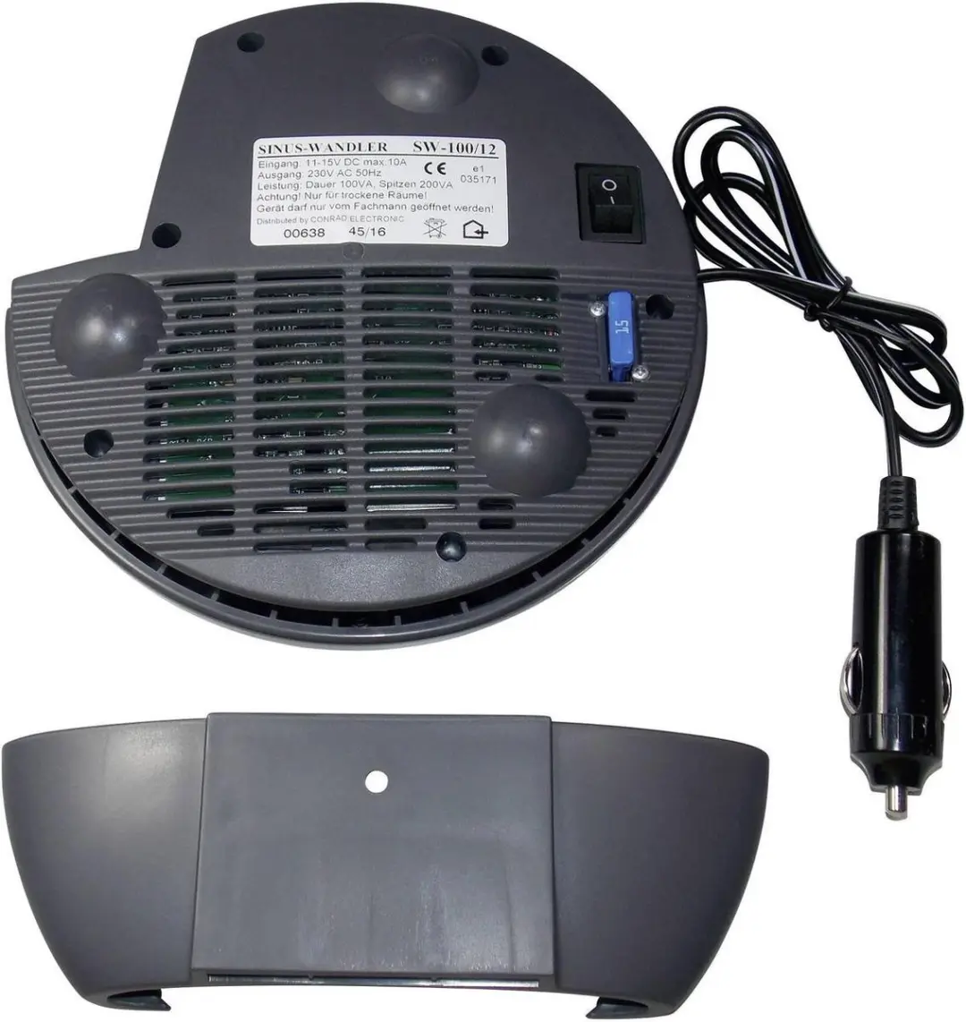 Voltcraft SW-100 12V Omvormer - 100W - 12V naar 230V - afbeelding 3 van 6