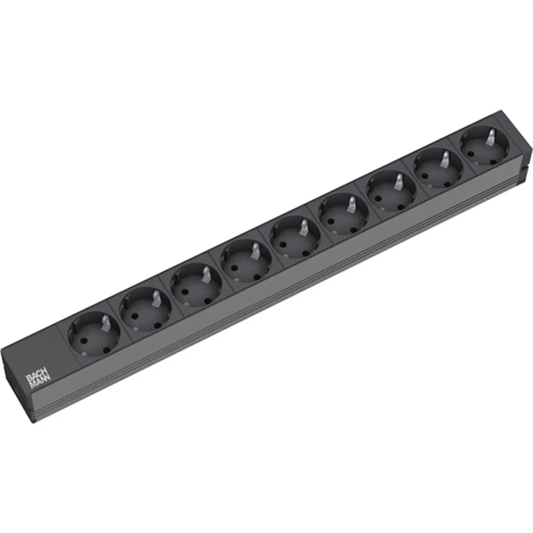 Bachmann 333.506 19" Stekkerdoos 9-voudig