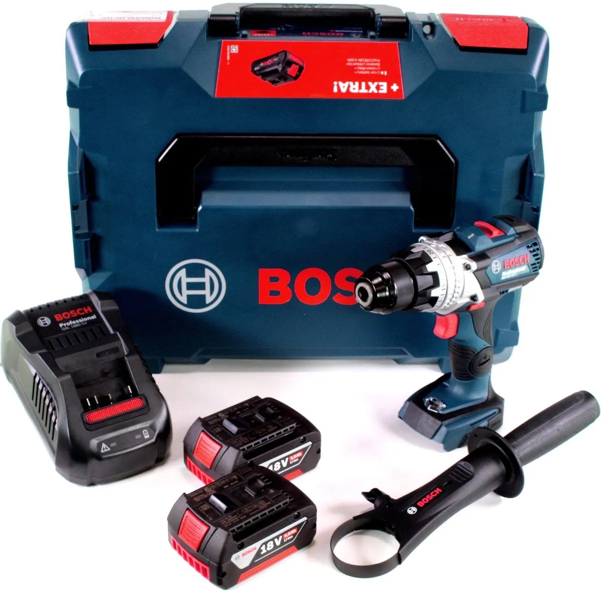 Bosch Professional GSR 18V-110C Accuboormachine - 110Nm Borstelloos - 2x 5.0Ah