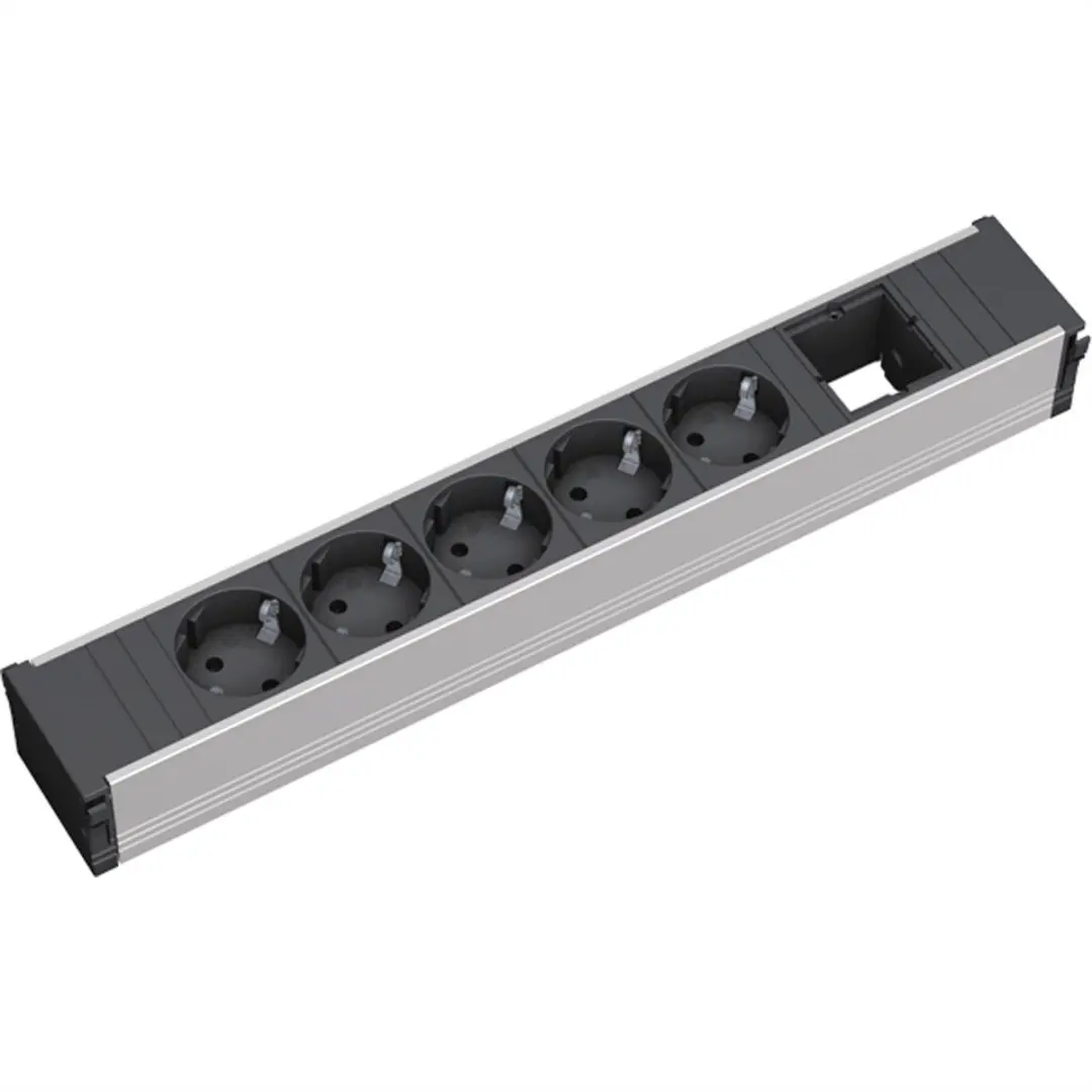 BACHMANN CONI Groot 5x geaard stopcontact 1x ABD