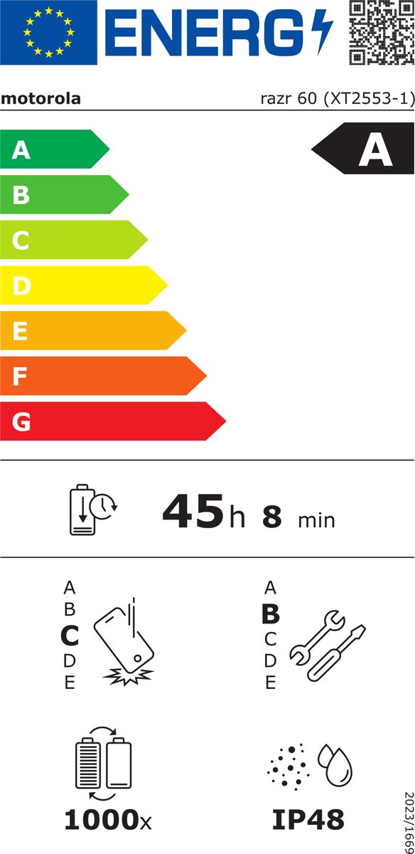 Motorola - Razr 60 5G - 256GB - Gibraltar Sea