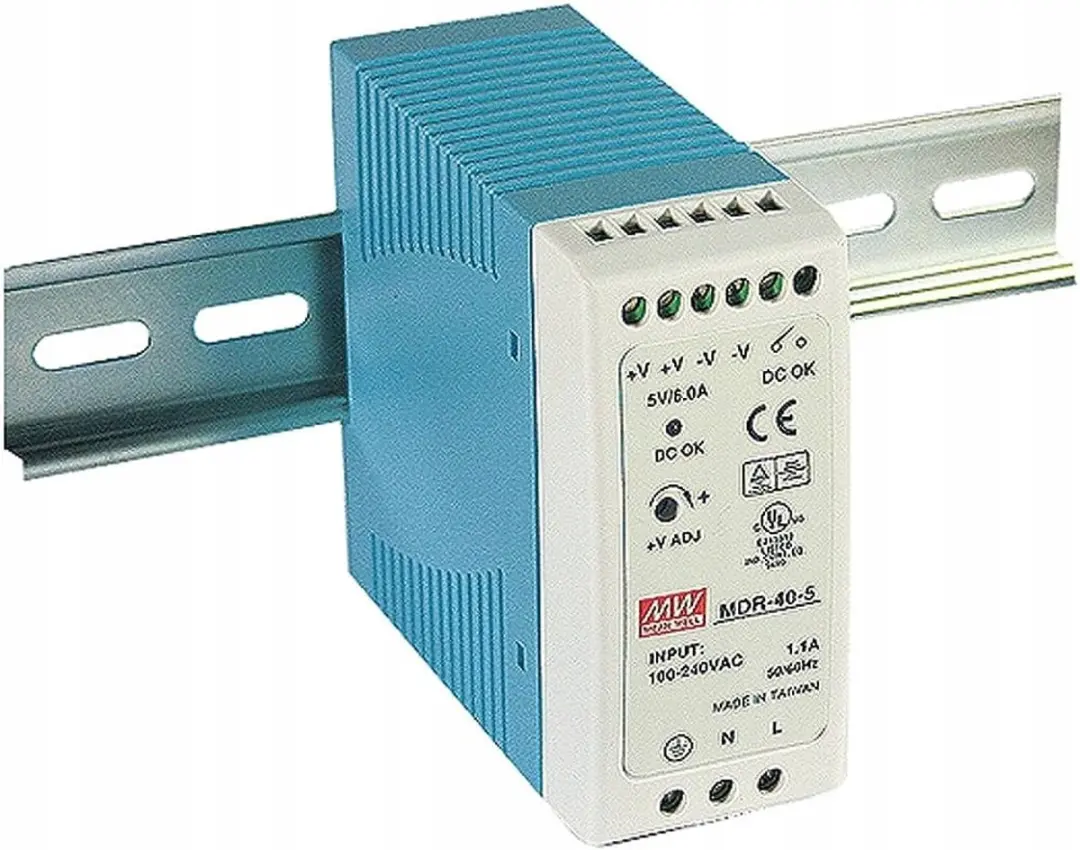Mean Well MDR-40-5 DIN-rail netvoeding