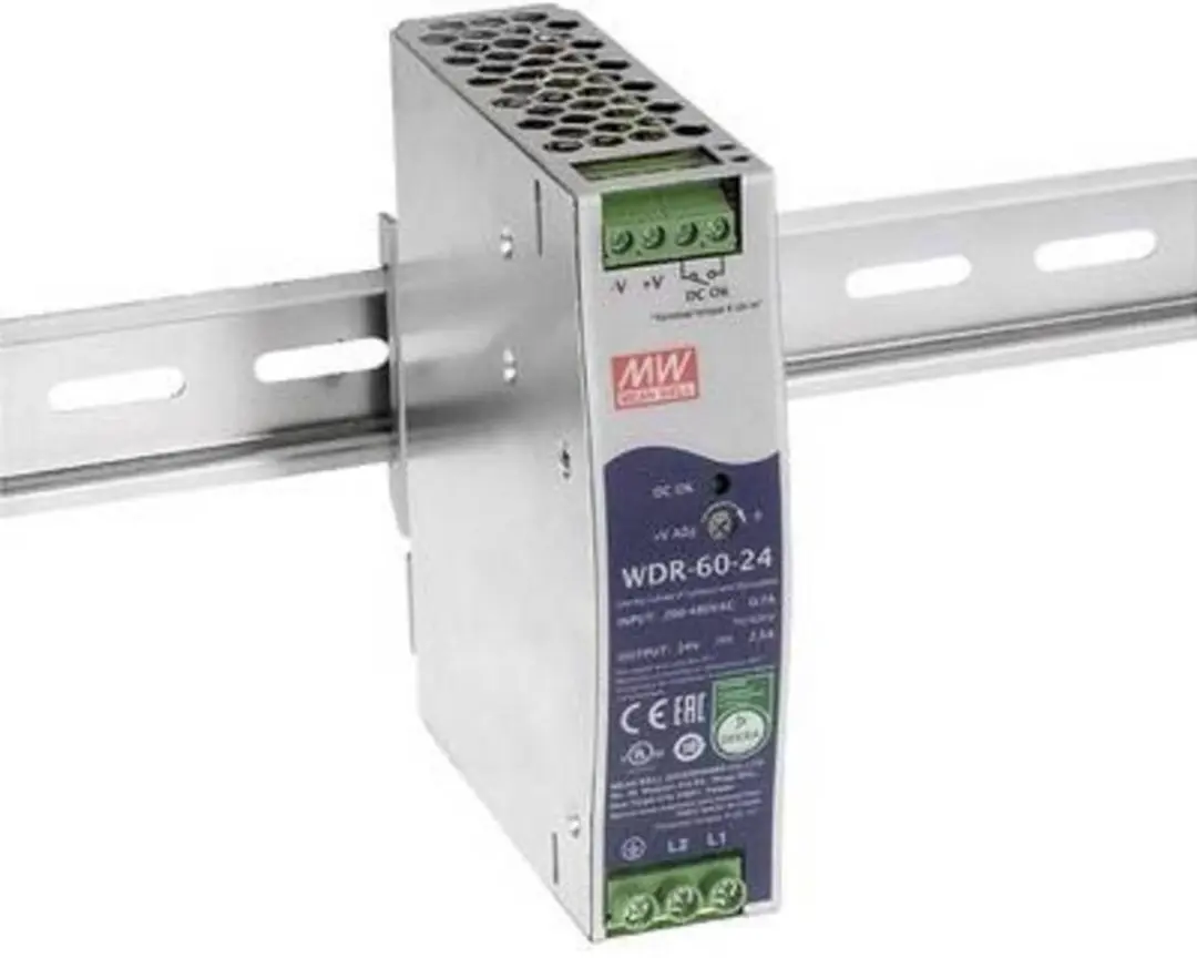Mean Well WDR-60-12 DIN-rail netvoeding 12V 5A 60W