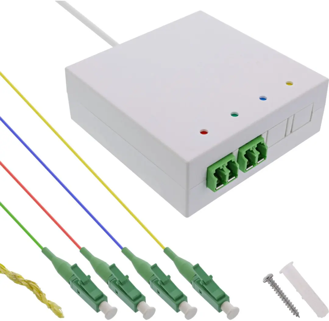 InLine 88110 FTTH Aansluitdoos 4x LC/APC 10m