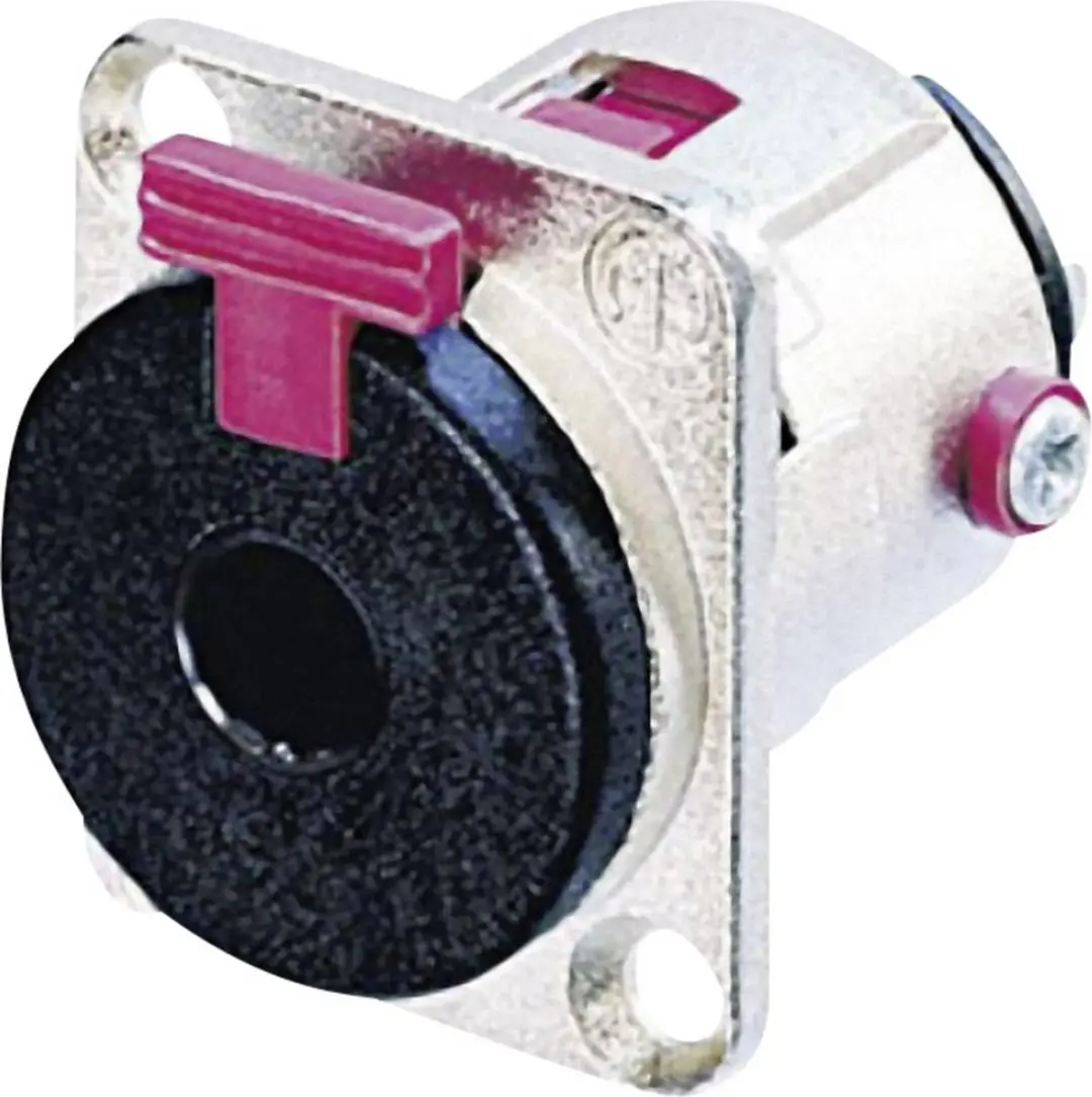 Neutrik NJ3FP6C Flensaansluiting 6,35 mm