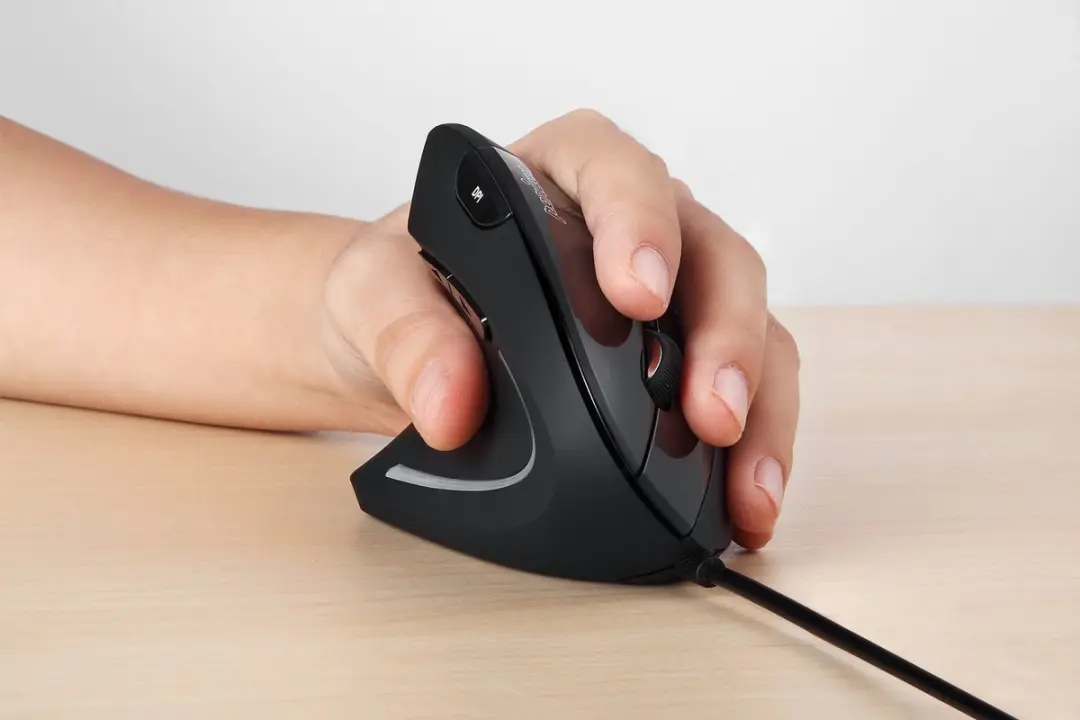 Perixx Perimice 513L 11516 Linkshandige Ergonomische Muis - Zwart - afbeelding 3 van 6