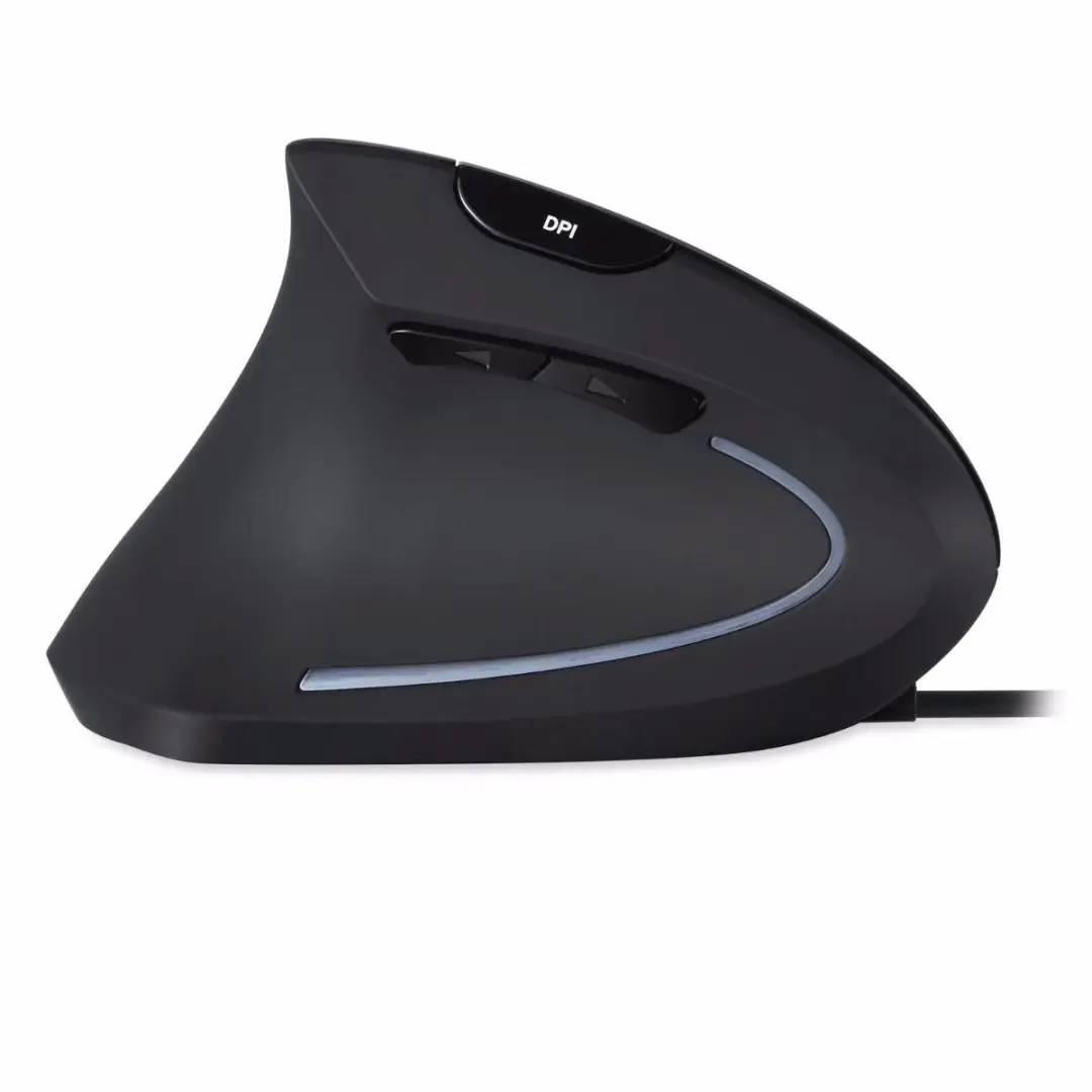 Perixx Perimice 513L 11516 Linkshandige Ergonomische Muis - Zwart - afbeelding 5 van 6