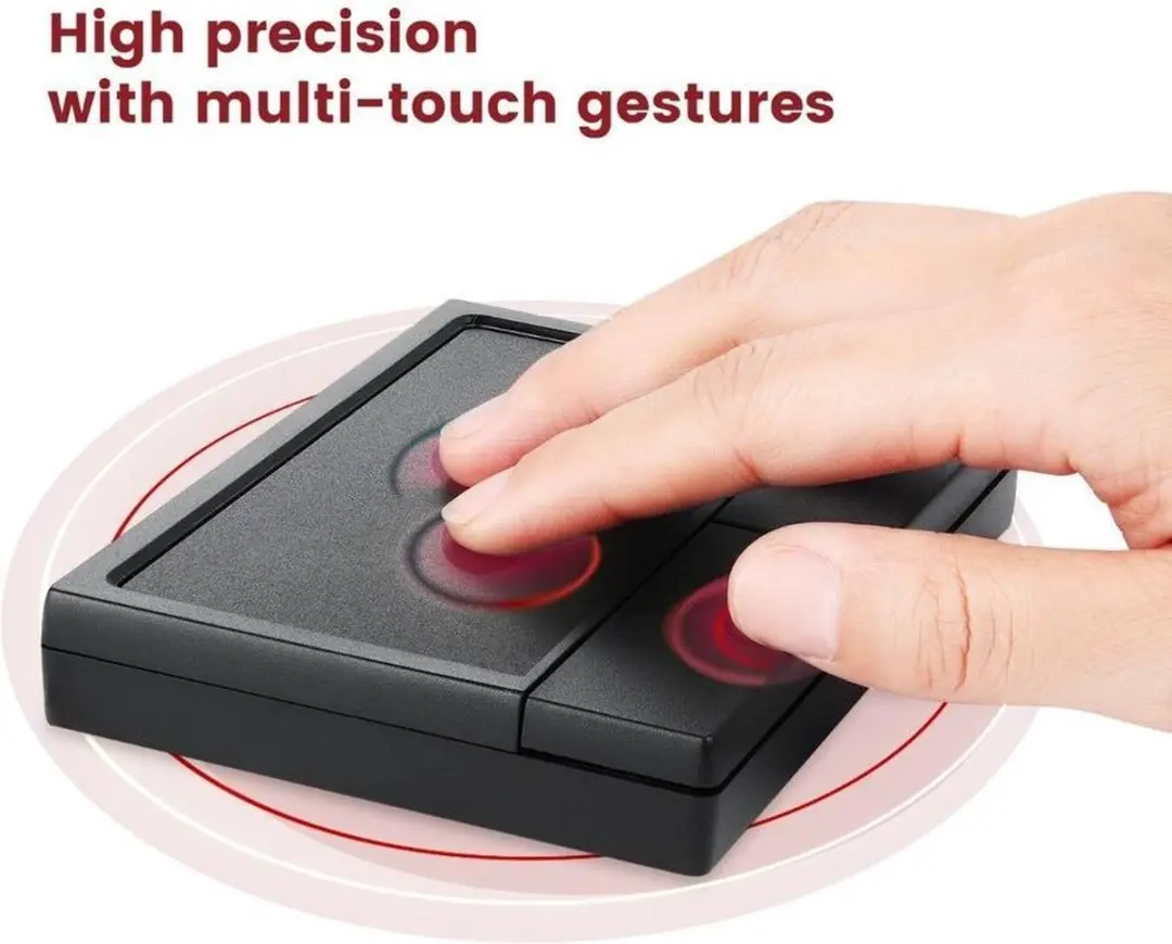 Perixx Peripad 504 ergonomisch touchpad - Bedraad - Zwart - afbeelding 6 van 6
