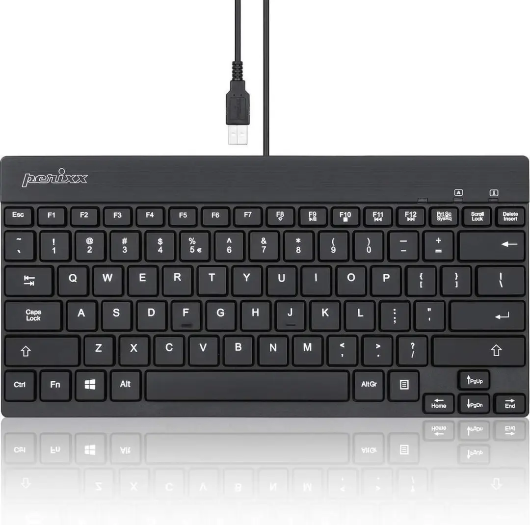Perixx Periboard 326 compact toetsenbord met backlight