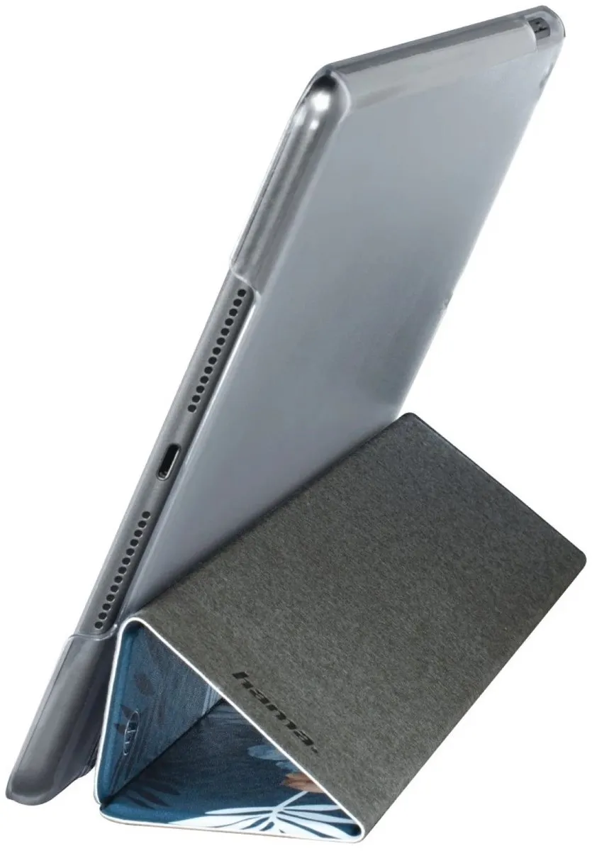 Hama Tablethoes Botanic Clear Blue Apple iPad 10.2" - Blauw