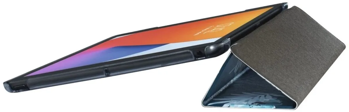 Hama Tablethoes Botanic Clear Blue Apple iPad 10.2" - Blauw - afbeelding 6 van 6