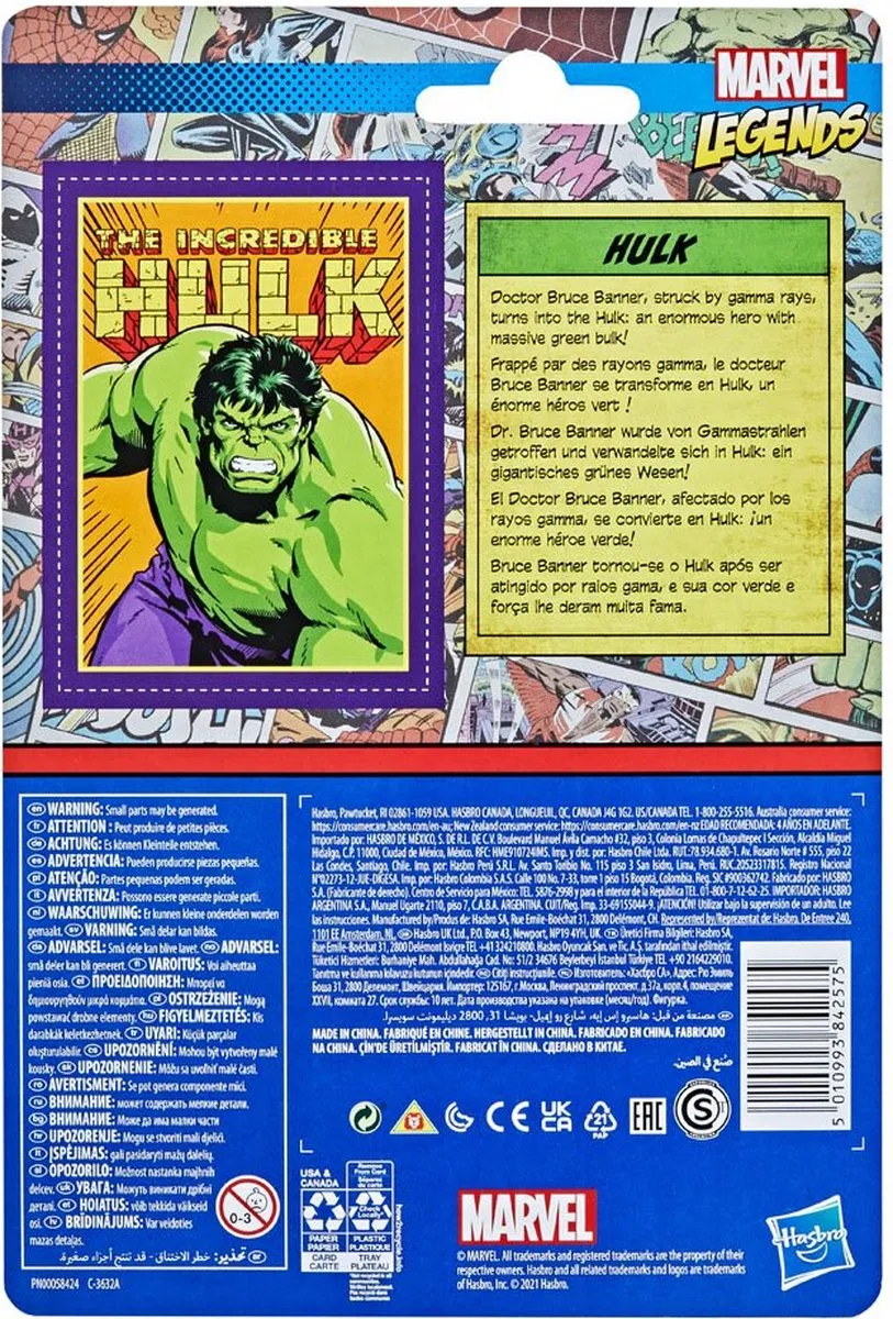 Marvel Legends Retro Hulk Speelfiguur F26505X0