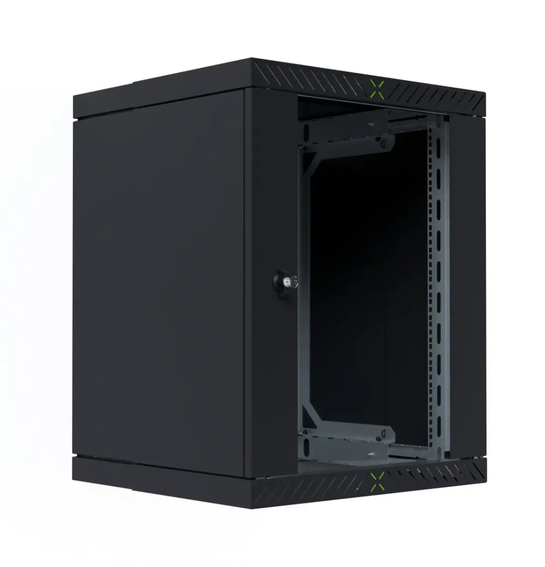 EFB Elektronik X-Rack WGX-1506TS.G1 Wandrek 15U - Zwart - afbeelding 3 van 4