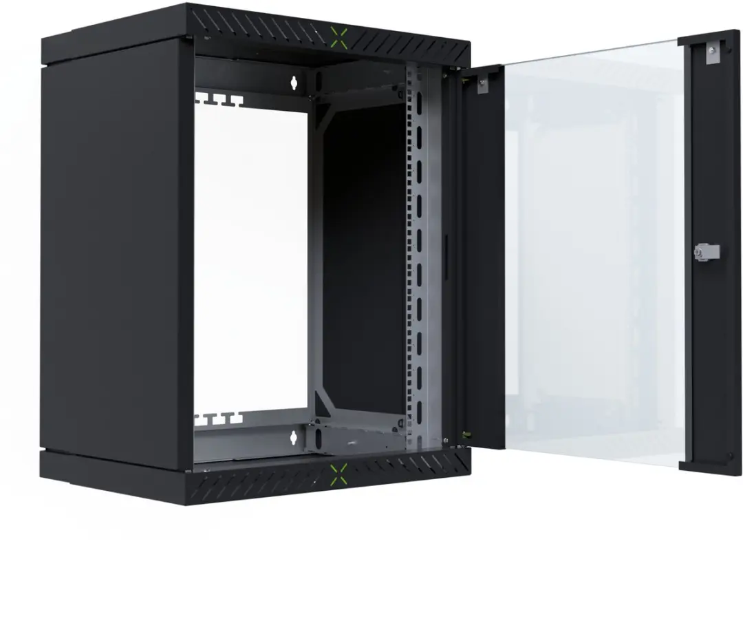 EFB Elektronik X-Rack WGX-1506TS.G1 Wandrek 15U - Zwart - afbeelding 4 van 4