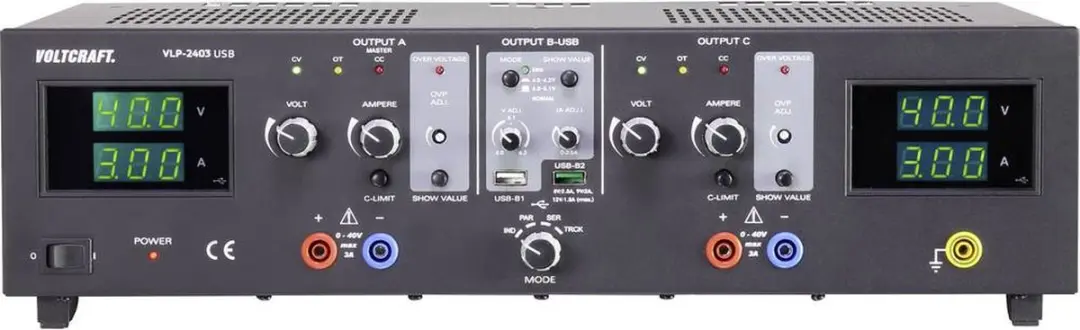 Voltcraft VLP-2403 Labvoeding VC-8146860
