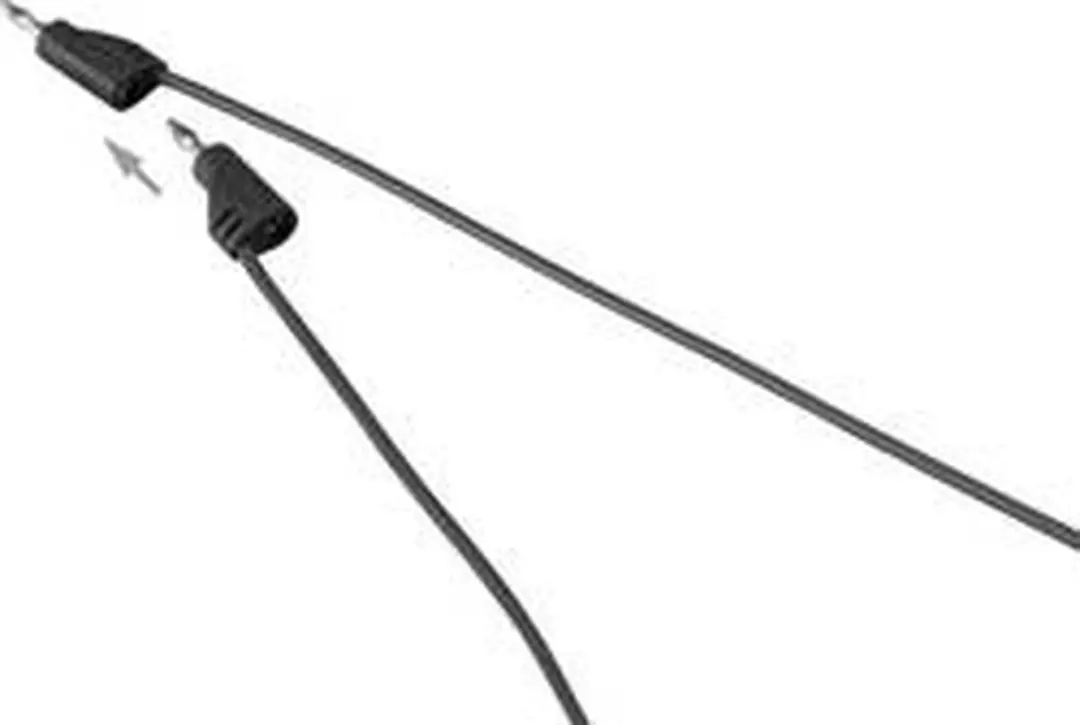 Voltcraft MSB-200 Meetsnoer Banaanstekker 2mm - 30cm - Zwart - afbeelding 4 van 5