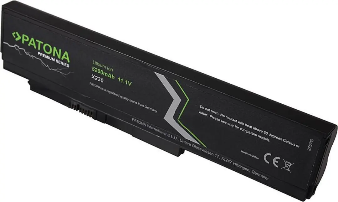 Patona Laptopaccu voor Lenovo ThinkPad X220/X230 - 2757 - afbeelding 2 van 5