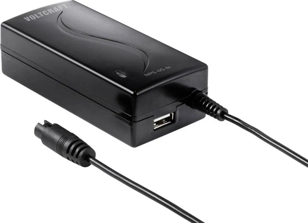 Voltcraft NPS-45-N Notebookvoeding 45W - Zwart - afbeelding 3 van 6