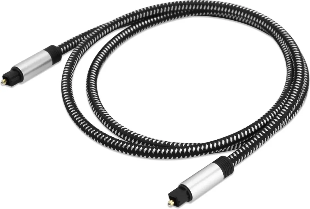 Cadorabo Digitale Audiokabel 2m in ZWART