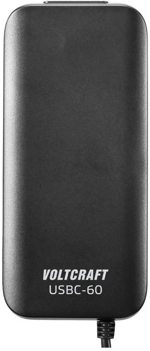 Voltcraft USBC-60 USB-lader 60W - USB-PD - Zwart - afbeelding 3 van 4