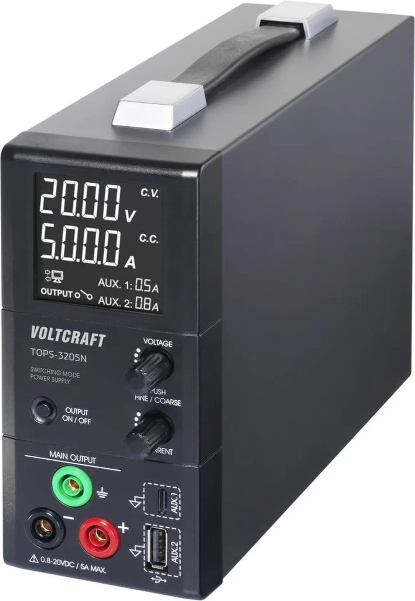 Voltcraft TOPS-3205N Labvoeding