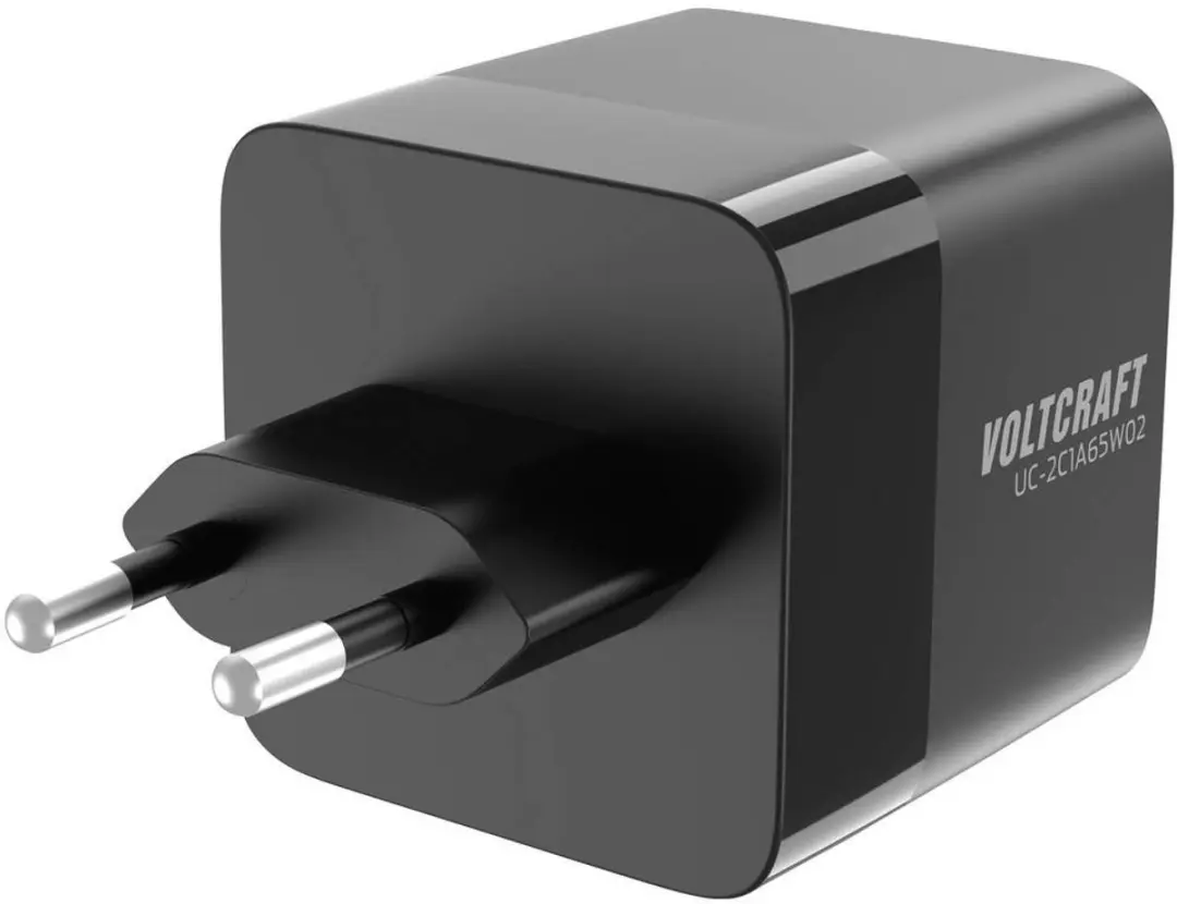 Voltcraft UC-2C1A65W02 USB-oplader - 65W - Zwart - afbeelding 4 van 4