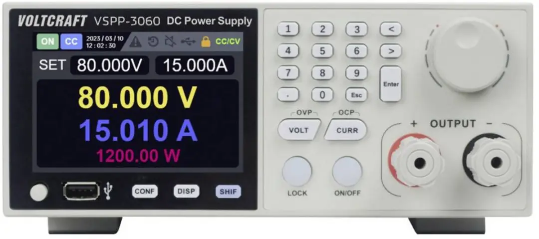 Voltcraft VSPP-3060 Labvoeding 19 inch