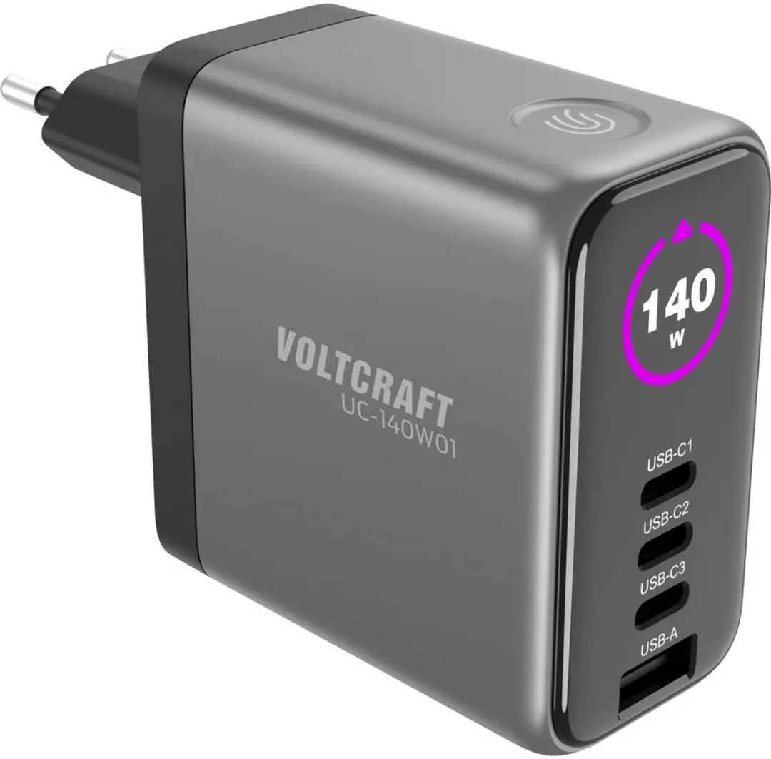 Voltcraft UC-140W01 USB-oplader 140W