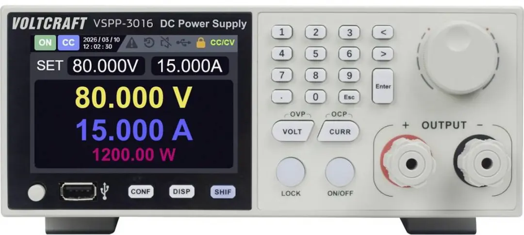 Voltcraft VSPP-3016 laboratoriumvoeding