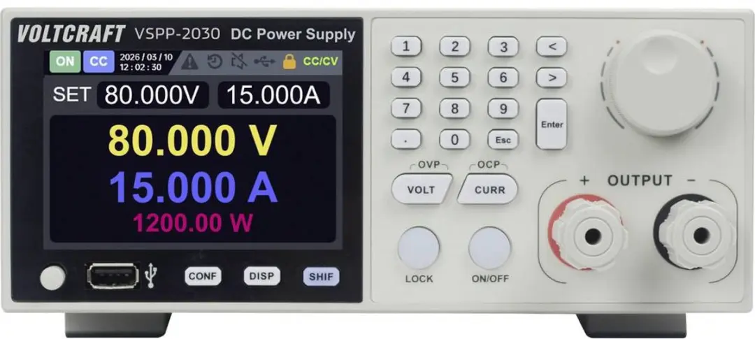 Voltcraft VSPP-2030 19-inch Labvoeding