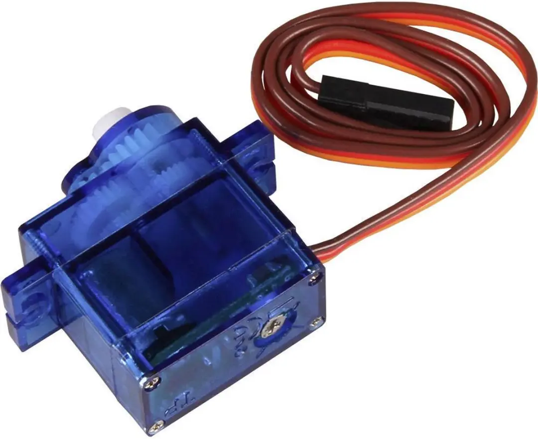 Joy-it COM-MOTOR05 Servomotor FS90R met wiel - afbeelding 3 van 4