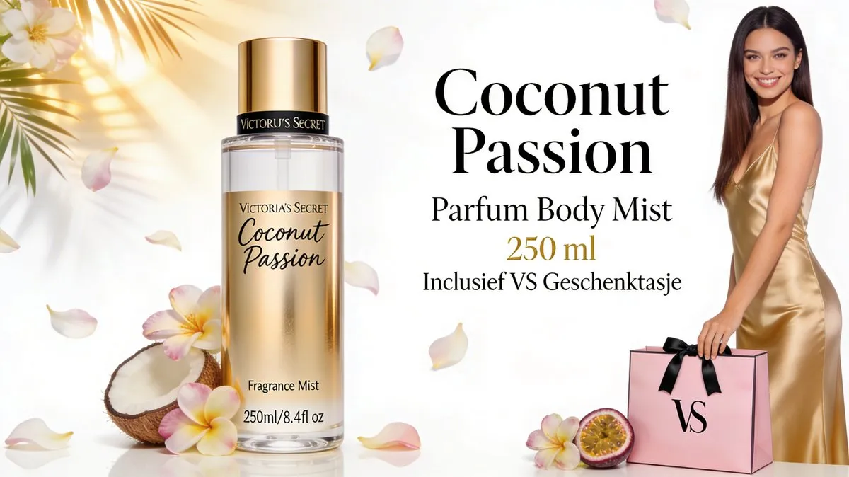 Victoria’s Secret Coconut Passion Fragrance Mist 250 ml | Met VS Geschenktasje