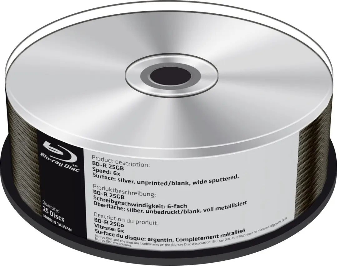 MediaRange MR513 Lees/schrijf blu-ray disc BD-R 25 GB 25 stuk(s)