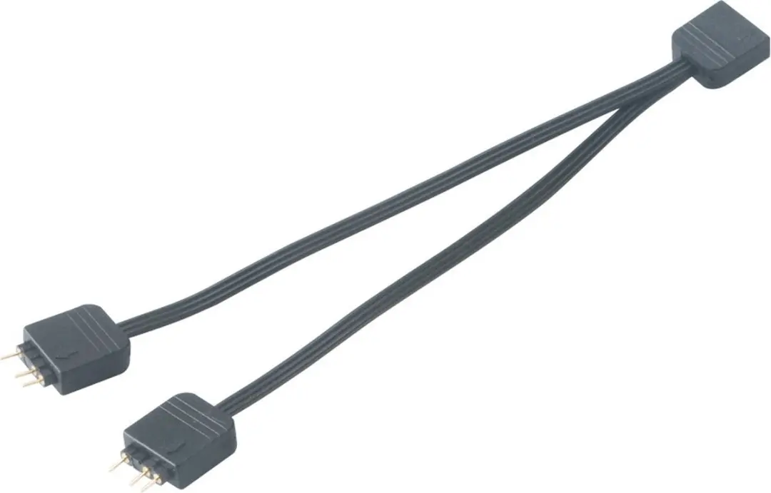 Akasa AK-CBLD08-12BK RGB LED splitterkabel