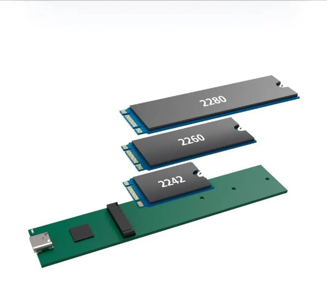 Akasa AK-ENU3M2-03 SSD-behuizing M.2 NVMe - Zwart - afbeelding 5 van 6