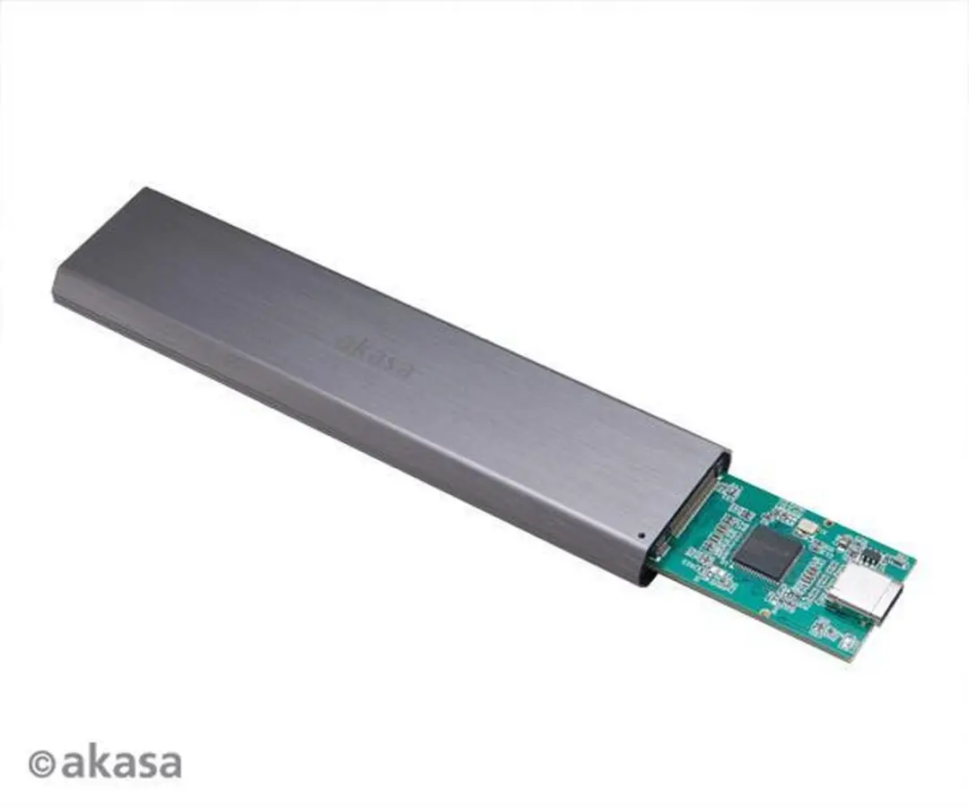 Akasa AK-ENU3M2-03 SSD-behuizing M.2 NVMe - Zwart - afbeelding 4 van 6