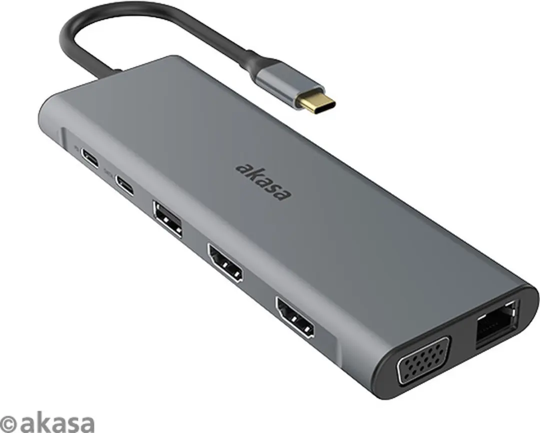 Akasa AK-CBCA28-18BK USB-C Docking Station