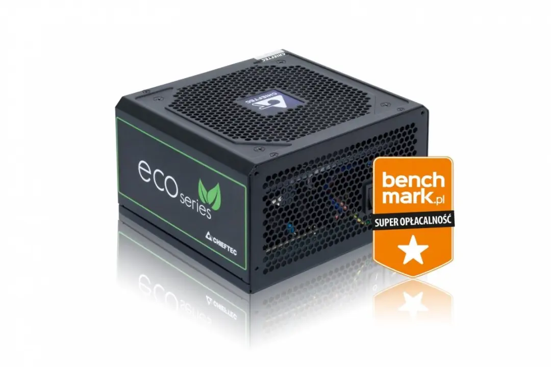 Chieftec GPE-600S 600W PC-voeding - Zwart - afbeelding 2 van 6