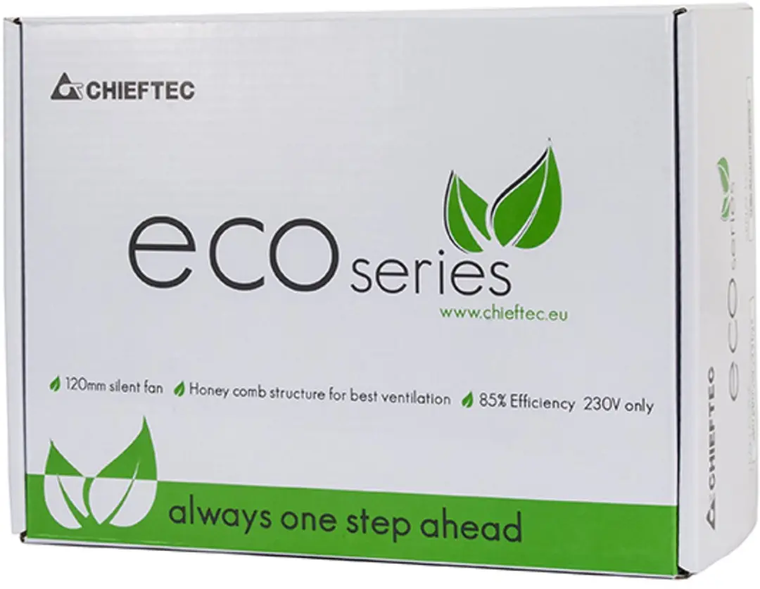 Chieftec GPE-600S 600W PC-voeding - Zwart - afbeelding 4 van 6