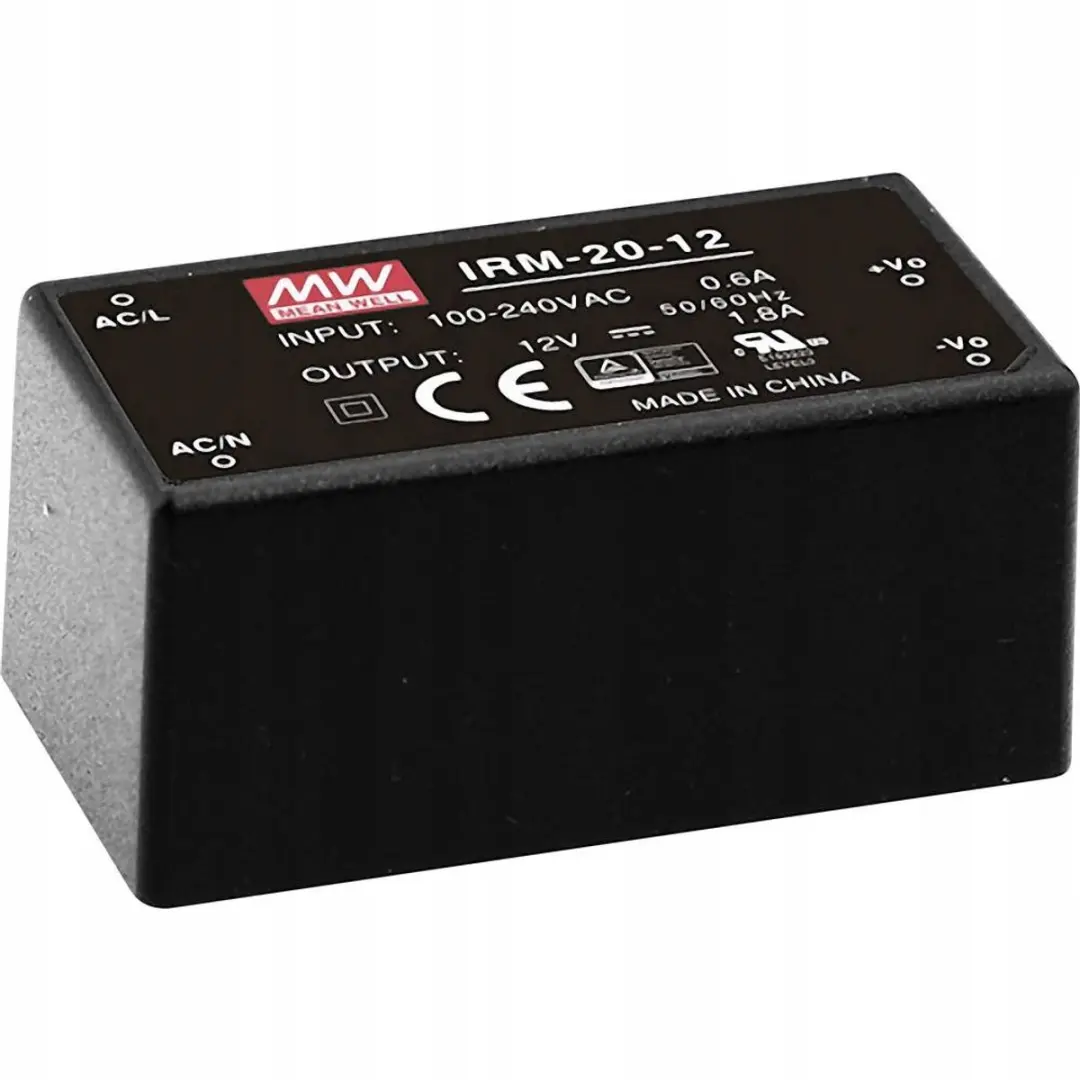 Mean Well IRM-20-12 Printnetvoeding