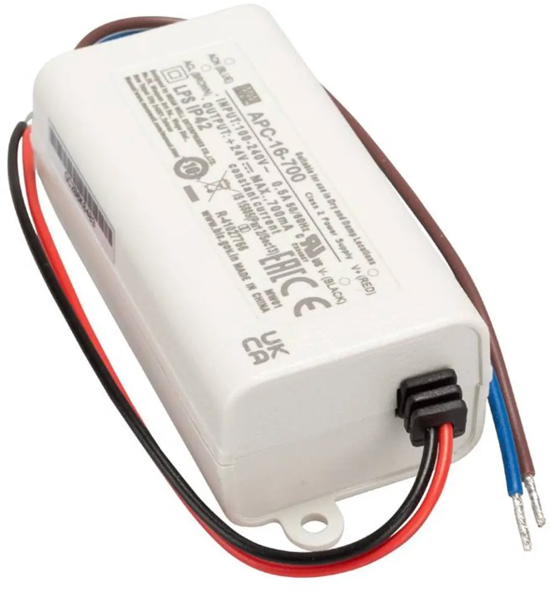 Mean Well APC-16-700 LED-driver - 700mA - 16W - afbeelding 5 van 6