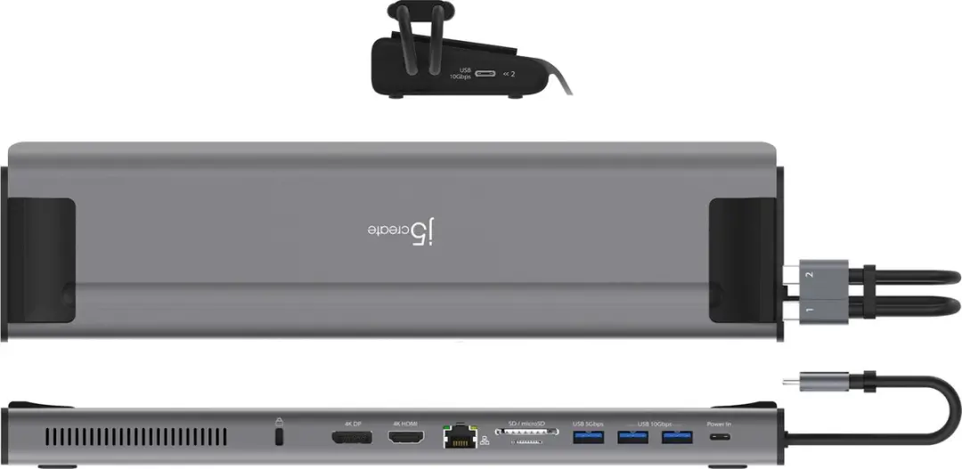 j5create JCD552-N M.2 NVMe USB-C Docking Station - afbeelding 4 van 6