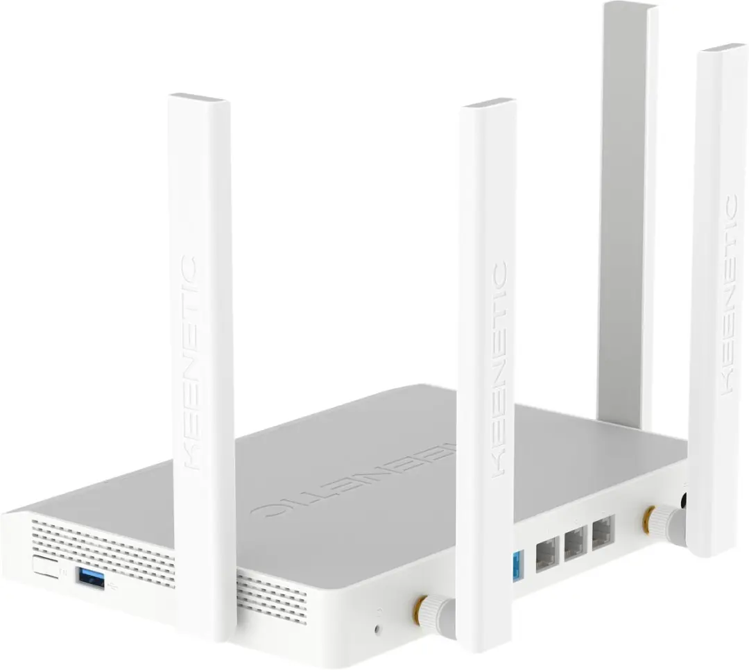 Keenetic Hero 4G+ KN-2311 Router - Wit/Grijs - afbeelding 6 van 6