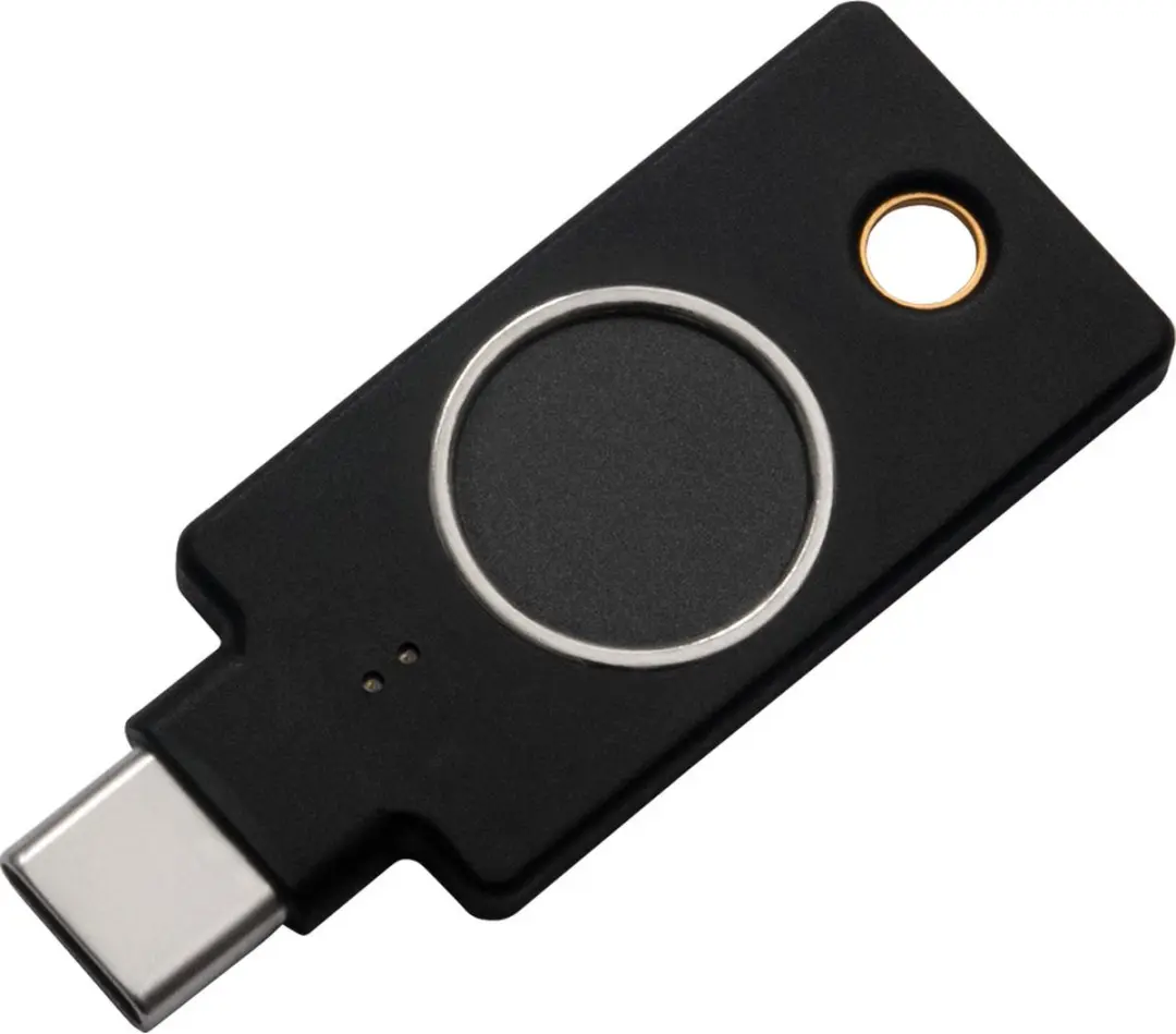 Yubico YubiKey C Bio FIDO Edition - Zwart - afbeelding 2 van 6
