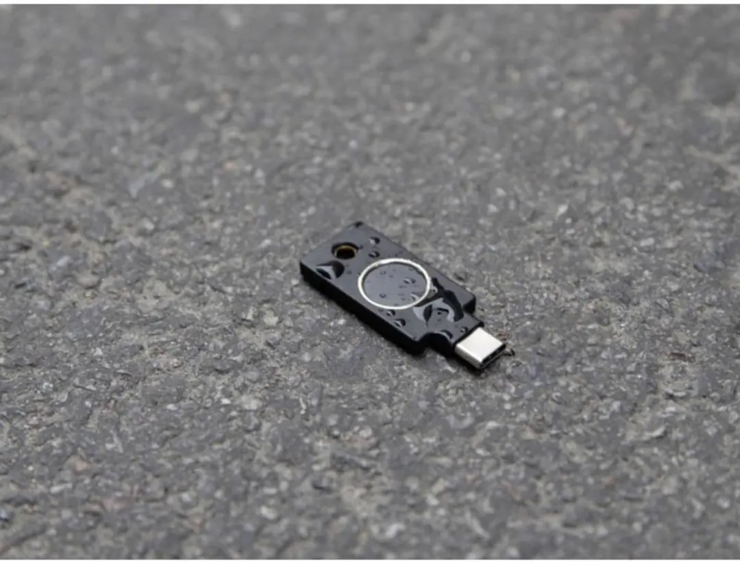 Yubico YubiKey C Bio FIDO Edition - Zwart - afbeelding 6 van 6