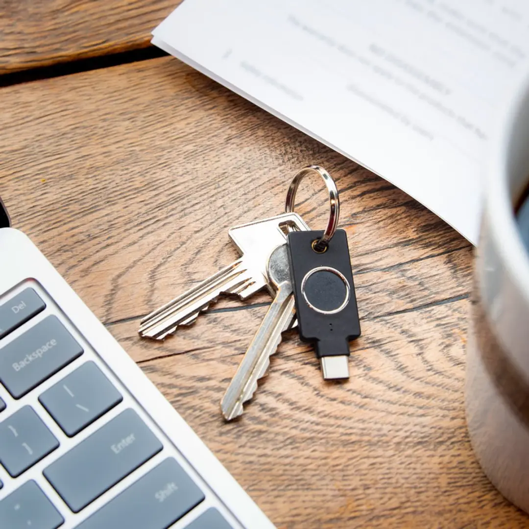 Yubico YubiKey C Bio FIDO Edition - Zwart - afbeelding 3 van 6