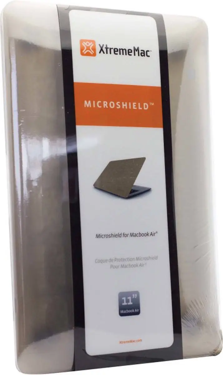 XtremeMac Microshield MBA6-MC11-13 Hardcase Hoes - Zwart - afbeelding 4 van 4
