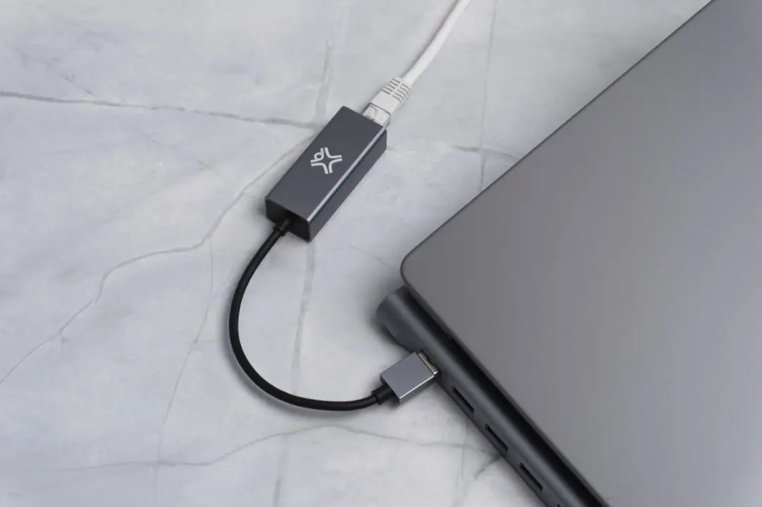 XtremeMac USB-A naar Ethernet Adapter XWH-AAE-13 - 1000Mbps - Grijs - afbeelding 3 van 6